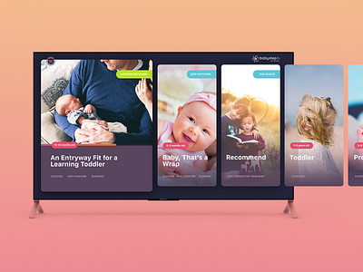 Smart TV App for young parents