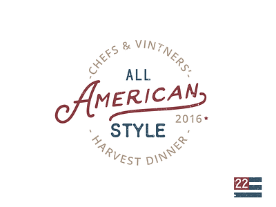 All American Style america american dinner logo