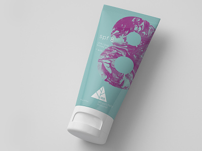 Rebrand proposal packaging skincare suncare tube