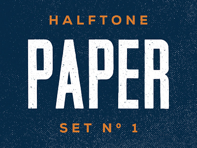 Halftone Paper Texture Set No. 1