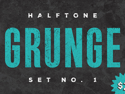 Halftone Grunge Texture Set No.1 creative market grunge halftone texture texture pack textures