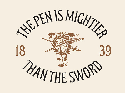 The pen is mightier...