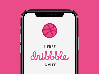 1 Free Dribbble Invite dribbble dribbble invite invite ui ux