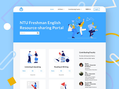 Resource-sharing Portal Website