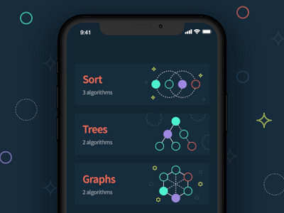 Algorithm App Design by Melissa (Jo Chun) Hsiung on Dribbble