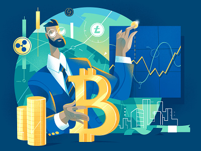 Crypto Guru bitcoin crypto trading cryptocurrency expert finance fintech money trading online