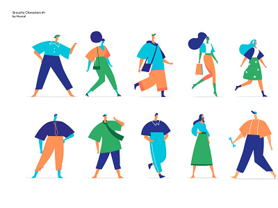 Groucho Characters character design characters community dress code lessismore lifestyle look men people perons personality personas profile society style users vector art women