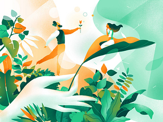 Garden Of Eden by Hurca!™ on Dribbble