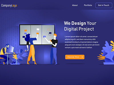 Digital Startup | Landing Page