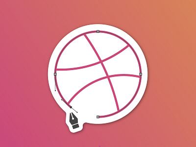 Playoff! Dribbble Sticker