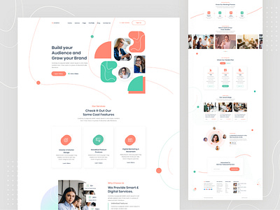 Creative agency web template