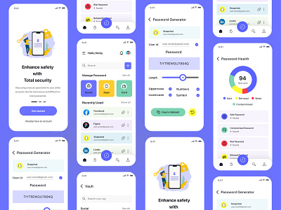 Password Manager App UI