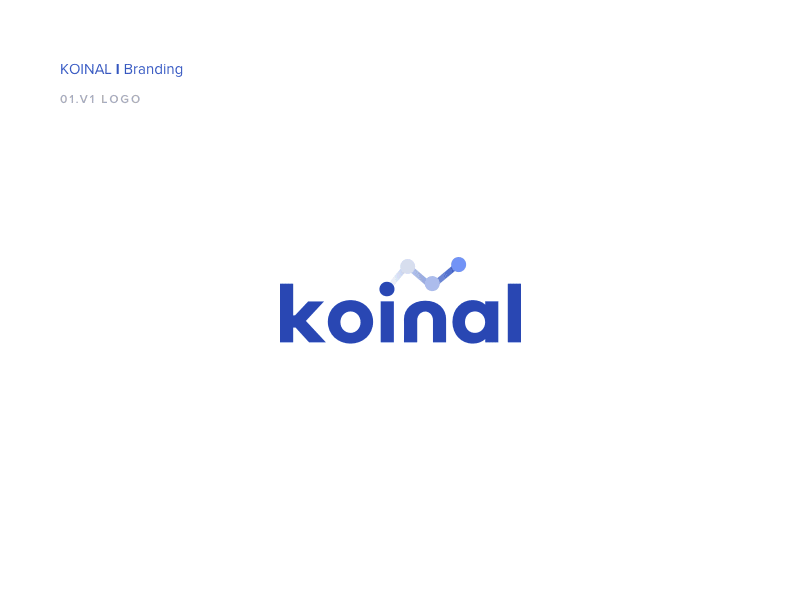 Koinal / Buy And Sell Cryptocurrency - Logo app bitcoin branding clean crypto currency design icon logo product simple typography ui ux vector visual design