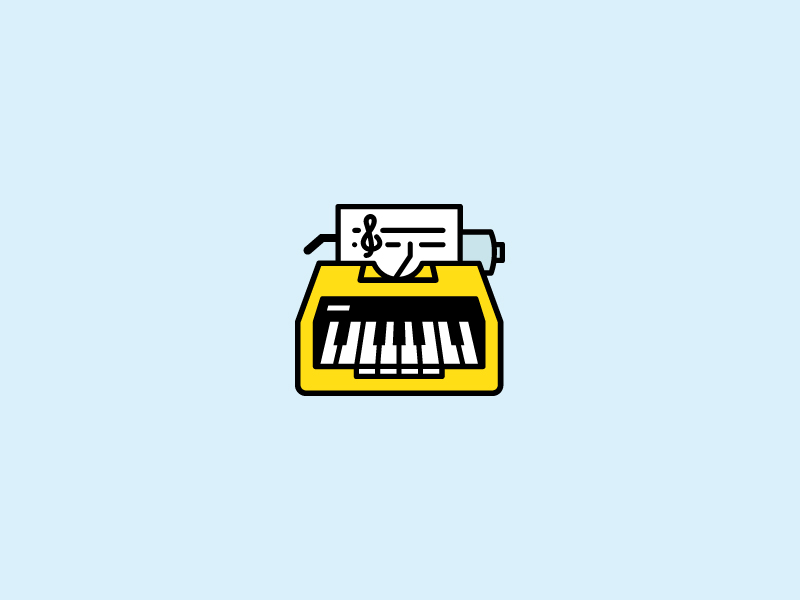 Songwriter by syarip yunus on Dribbble