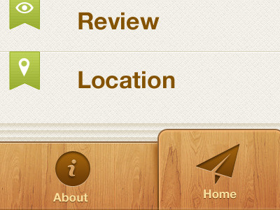 Detail Page app iphone seven travel user interface