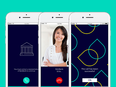 Bank - app bank mobile phone wireframes
