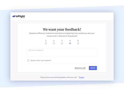 inFlight: We Want Your Feedback! aceleradoras app blue design education emprendedor inflight interface mentorship negocios skyblue startup ui ux web app