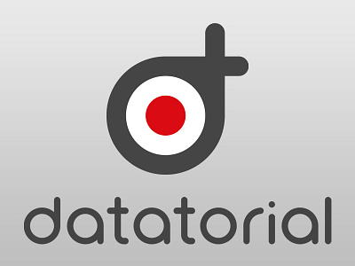 Datatorial logo design data datatorial icon logo science tutorial