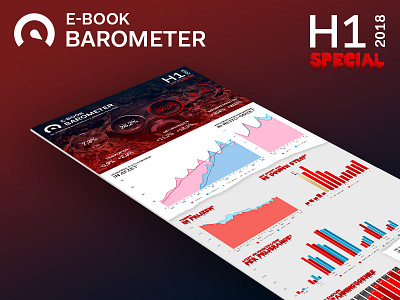 E-book Barometer H1 2018 data datascience digital dutch ebook ebooks ereader ereaders infographic netherlands science trend