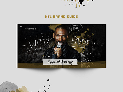 KTL Brand Guide brand guide branding design page layout persona