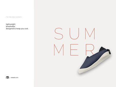 Mahabis Summer Slipper - ad campaign ad campaigns ads color mahabis minimal slippers summer typography