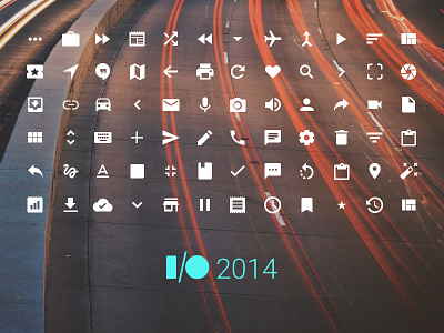 Google Icons 2014 android google icon set icons io14 sketch 3 vector