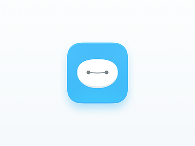 Baymax App icon by Abhijeet Wankhade on Dribbble