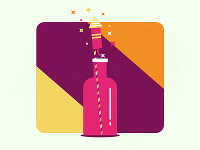 Happy Diwali bottle diwali india rocket