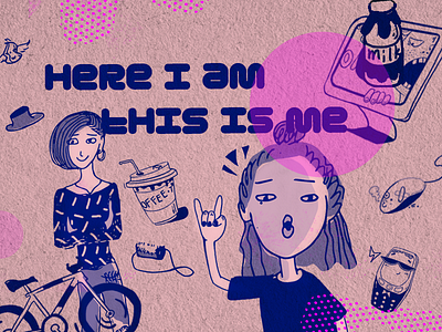 Here i am design graphic illustration