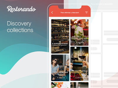 Discovery Collections Restorando app collections discovery ios restaurants