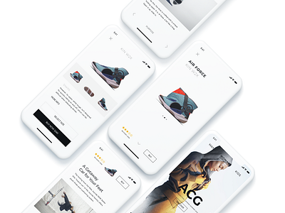 Ecommerce® - Layout app concept branding ecommerce flat design interaction invisionstudio mobile mobile app design soft ui sports ui ux