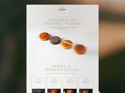Glikoulis® — layout bakery clean concept confectionery design grid layout minimal sugar typography ui ux website whitespace