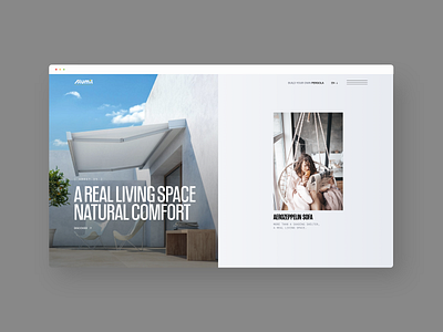 GLM® (N°03) — layout architecture design elegant graphic design greece grid interaction layout minimal typography ui ux web design whitespace