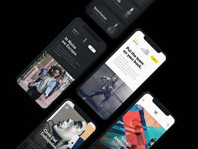 Ecommerce® - LAYOUT ai app app concept branding color design interaction mobile mobile app design typography ui ux visual web