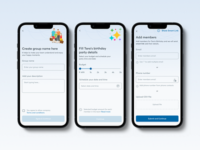 Group Ordering Feature app design ui ui design ux process web