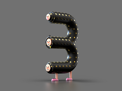 Number 3 - for 36 days of type