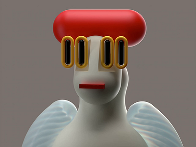 weIRDO 2 3d 3d illustration animation blink character modelling redshift rendering