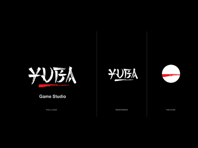 YUBA Game Studio app branding game icon illustration logo studio typography ui ux vector web