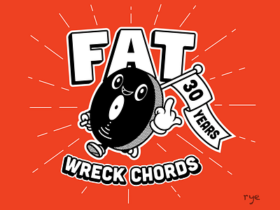 Fat Wreck Chords 30th Anniversary By Ryan Hungerford On Dribbble