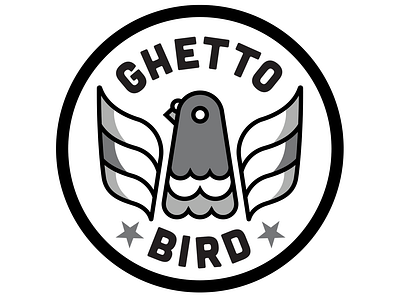 Ghetto Bird branding design graphic design illustration logo logodesign typography vector