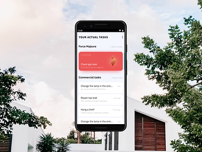 Redesign of the housing service App