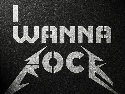 I Wanna Rock by Eric Skorupski on Dribbble