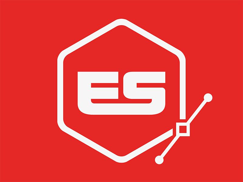 ES Branding brand branding identity letters logo logomark logotype mark monogram