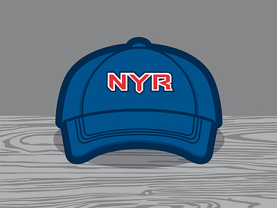 NY Rangers Cap baseball cap fan art hockey new york ny rangers