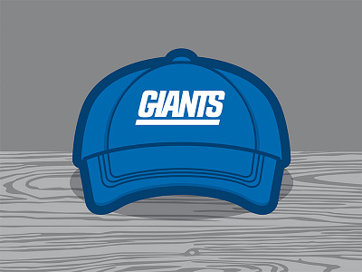 NY Giants Cap baseball cap fan art football giants new york ny