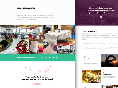 About Us about clean colors company interface line modern office ui ux website