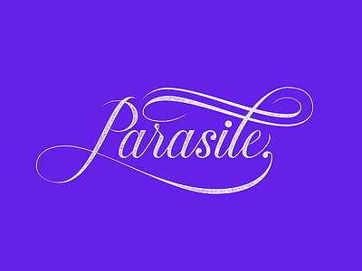 Parasite design graphic design graphic designer hand lettering lettering logo logotype new york new york city type typography