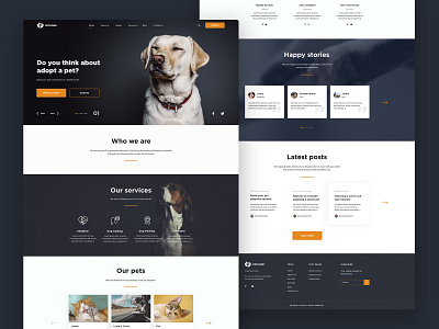 Animal shelter | WordPress Template