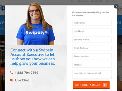 Swipely Demo Modal