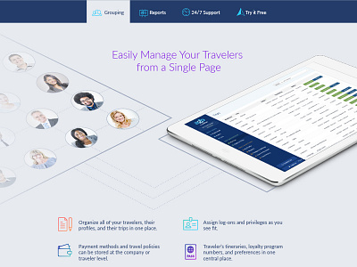 AmTrav Manage Travelers